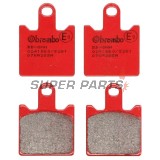 Τακάκια φρένων -BREMBO- 07KA28SA, Kawasaki GTR1400/Z750R/Z1000/ZX-6R & Suzuki B-King 1300
