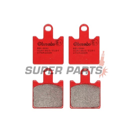 Τακάκια φρένων -BREMBO- 07KA28SA, Kawasaki GTR1400/Z750R/Z1000/ZX-6R & Suzuki B-King 1300