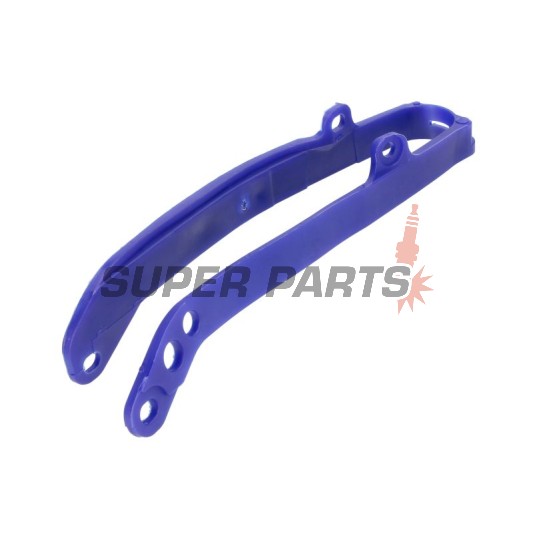 Γλίστρα αλυσίδας -POLISPORT- μπλε, πολυουρεθάνη, YAMAHA WR, YZ 125/250/450 2007-2023