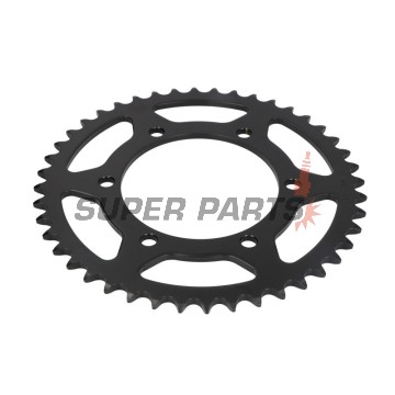 Πίσω γρανάζι -JT- JTR486,44, 44 δόντια, ατσάλινο, Kawasaki ER 500 1997-2006, EX 250 1988-2012, EX 300 2013-2017, EX 500 2006-2009, GPX 250 1988-1996, GPZ 250 1986-1987, GPZ 500 1987-2005, KR 250 1984-1985, Ninja 250 2008-2010, 2014-2015