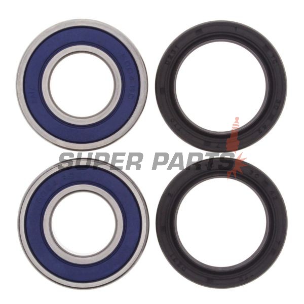 Σετ ρουλεμάν τροχού -4 RIDE- μπροστινό, Kawasaki EN/ER-6N/EX/KLE/VN/Z/ZG/ZX/ZX-10R/ZX-6R/ZX-9R/ZXR/ZZR 400/600/650/750/800/900/1000/1300/1500 1984-2019, Triumph Daytona/Speed Triple/Street Triple 675/1050 2006-2014