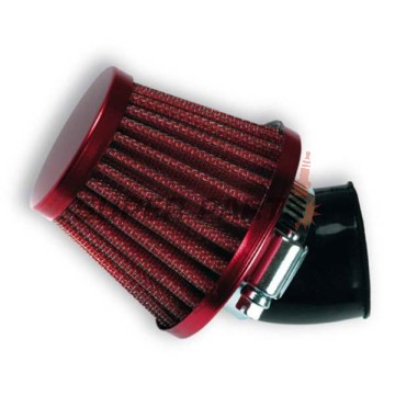 Φίλτρο αέρα -VICMA- VIC-730CR, 28/35mm σύνδεση/κρίκος, 45°, χρώμιο - universal