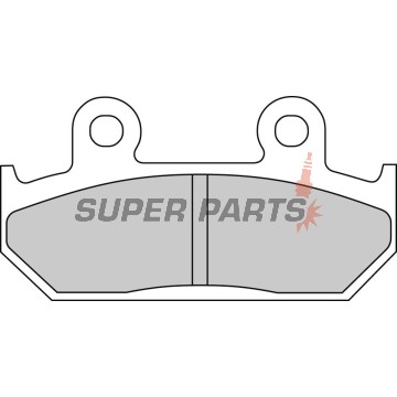 Τακάκια φρένων -FERODO- FDB2113P, Honda CB/CBR/CBX, NSR, VFR, VT Integra, XRV Africa Twin - 250-750cc, 1986-1996