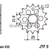 Μπροστινό γρανάζι -JT- JTF518,13, 13 δόντια, Kawasaki GPZ 750 1985, Z 650 1979, 1981-1983, Z 750 1980-1982, 1984, Z1 900 1973, Z1A 900 1974, Z1B 900 1975, Suzuki GS 1000 1978-1982, GS 1100 1980-1986, GS 750 1977-1979, GSX 1000 1982