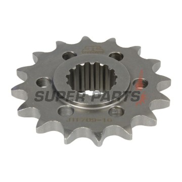 Μπροστινό γρανάζι -JT- JTF709,16, 16 δόντια, Aprilia SL 750 2007-2016, SMV (Dorsoduro) 1200 2011-2016, SMV (Dorsoduro) 750 2007-2016, SMV (Dorsoduro) 900 2017-2020