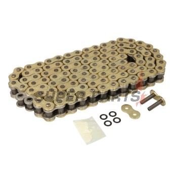 Αλυσίδα -JT- JTC530Z3GS106RL, μέγεθος 530, 106 κρίκοι, διπλό ενισχυμένη, χρυσή