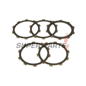 Σετ δίσκων συμπλέκτη -FERODO- FCD0155, Honda VT125C Shadow/80 km/h (1999-2007), XL125V Varadero (2001-2013)