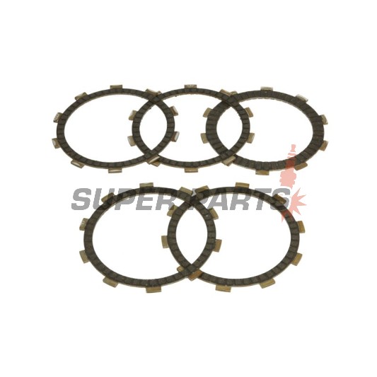 Σετ δίσκων συμπλέκτη -FERODO- FCD0155, Honda VT125C Shadow/80 km/h (1999-2007), XL125V Varadero (2001-2013)