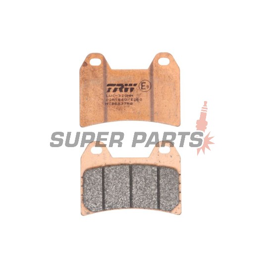 Τακάκια φρένων -TRW- MCB683TRQ, Aprilia Pegaso/RS/RSV, Benelli TnT/Tornado, BMW F/G/R nineT, Cagiva Raptor, Ducati Monster/Multistrada/SS, KTM Duke/LC4/SM, Moto Guzzi, Yamaha XT 660X