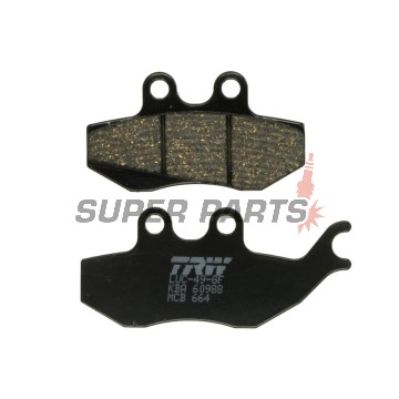 Τακάκια φρένων -TRW- MCB664, Aprilia ETX125, MX50, Pegaso50/125, RS50, RX50/125, Gilera DNA50/125/180, Runner125/180, Malaguti Madison125, Piaggio GT125/250, Hexagon125, Skipper125, Sachs ZX50/125, ZZ125, Rieju RS1 50Evo