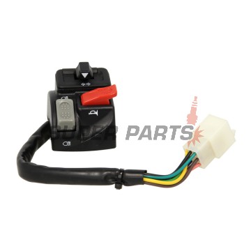 Αριστερή βάση -RMS- MBK CS (Mach G) 50 2002-2004, MBK CW (Booster) 50 2001-2004, Yamaha BW S 50 1999-2012, Yamaha CS (Jog) 50 2002-2015, Yamaha CW 50 2003-2004, Yamaha EW (Slider) 50 2000-2002, Yamaha YQ (Aerox) 50 2009-2012