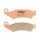 Τακάκια φρένων -TRW- MCB574SI, Honda NX125 Transcity, NX250, XL250R Baja, XLR125R, XR250R/600R, Kawasaki KX125