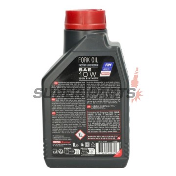 Λάδι αμορτισέρ -MOTUL- Factory Line, για μπροστινά πιρούνια/πιρούνια, 10W, 1L