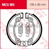 Σιαγόνες φρένων -TRW- MCS805, 130x30mm, Honda CA 125 Rebel (1995-2000), CMX 250C Rebel (1997-2000), VT 125 Shadow (1999-2005), XL 500/600R, Transalp, Paris Dakar (1979-1990), XR 500/600R (1981-1987)
