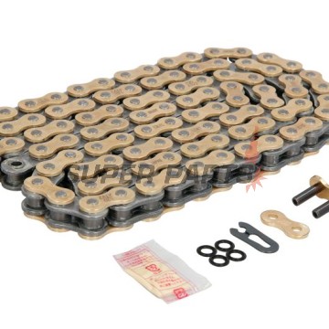 Αλυσίδα -DID- 520ATV2G&B-96, μέγεθος 520, 96 κρίκοι, ATV σειρά, χρυσό/μαύρη