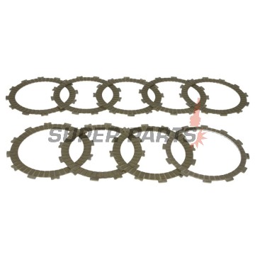 Σετ δίσκων συμπλέκτη -TRW- MCC234-9, KTM EXC 450/530/R/Racing/Six Days (2008-2011), KTM EXC-R 530 (2008-2011), KTM XC-W 450/Six Days (2009-2011)
