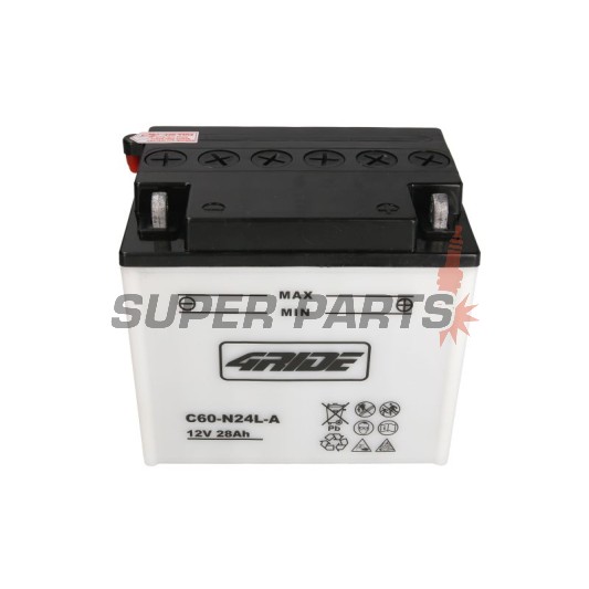 Μπαταρία -4 RIDE- C60N24L-A 4RIDE, 28Ah 12V