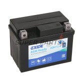Μπαταρία -EXIDE- YTX4L-BS READY, 3Ah 12V