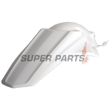 Πίσω φτερό/ουρά -POLISPORT- λευκό, HONDA CRF 250/450 2009-2013