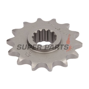 Μπροστινό γρανάζι -JT- JTF297,14, 14 δόντια, Honda CB 400 1992-1997, 1999-2001, CB 500 1993-2003, CB-1 400 1989-1991, CBF 500 2004-2008, RVF 400 1994