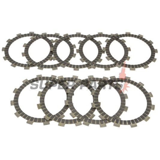 Σετ δίσκων συμπλέκτη -TRW- MCC442-9RAC, Yamaha FZR750R & YZF750R/SP (1989-1998), TDM850/900/900A ABS (1996-2014), TRX850 (1996-1999), YZF-R6 600 (2006-2020)