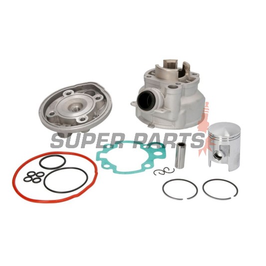 Σετ κυλίνδρου και πιστονιού με κεφαλή -MOTORIX- 50cc (40mm), AM6 - Yamaha TZR, DT, Aprilia RX, RS 50cc