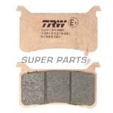 Τακάκια φρένων -TRW- MCB893SV, Honda CB 650R/1000R/1100 EX/RS Neo Sports Cafe, CBR 600RR/650R/1000RR Fireblade, CMX 1100 Rebel, VFR 800F/Crossrunner - 600/650/800/1000/1100cc, 2017-2025