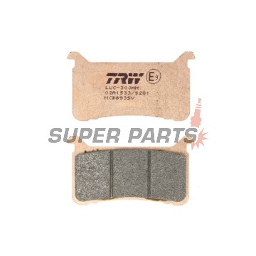 Τακάκια φρένων -TRW- MCB893SV, Honda CB 650R/1000R/1100 EX/RS Neo Sports Cafe, CBR 600RR/650R/1000RR Fireblade, CMX 1100 Rebel, VFR 800F/Crossrunner - 600/650/800/1000/1100cc, 2017-2025