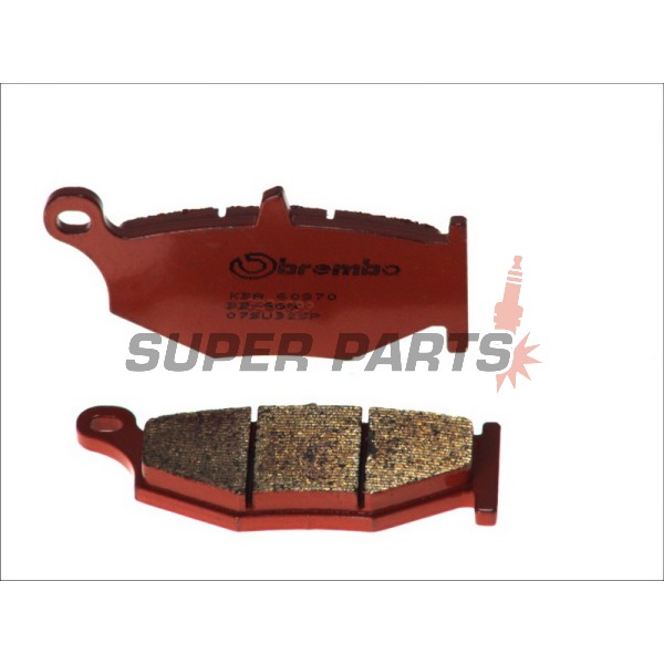 Τακάκια φρένων -BREMBO- 07SU32SP, Honda CB/CBR/VTX, Yamaha MT/YZF/FZ, Suzuki GSX/GSF/DL, Kawasaki Z/KLE 250-1300cc (1991-2022)