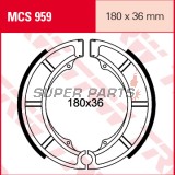 Σιαγόνες φρένων -TRW- MCS959, 180x36mm, Suzuki LT-A/LT-F KingQuad 400 4x2-4x4 + M800 Marauder/VL800 Volusia-Intruder-C50-C800/VS600-800 Intruder/VZ800 Marauder-M800 Intruder (1986-2016)
