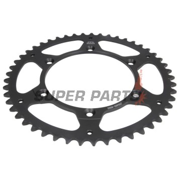 Πίσω γρανάζι -JT- JTR460,49SC, 49 δόντια, αυτοκαθαριζόμενο, ατσάλινο, Kawasaki KDX 200 1983-1985, 1987-2006, KDX 220 1997-2005, KH 100 1984-1992, KH 125 1983-1998, KLX 250 1991-2000, 2006-2020, KLX 300 1997-2007, KLX 450 2008-2020, KLX 650 1993-1996