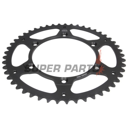 Πίσω γρανάζι -JT- JTR460,49SC, 49 δόντια, αυτοκαθαριζόμενο, ατσάλινο, Kawasaki KDX 200 1983-1985, 1987-2006, KDX 220 1997-2005, KH 100 1984-1992, KH 125 1983-1998, KLX 250 1991-2000, 2006-2020, KLX 300 1997-2007, KLX 450 2008-2020, KLX 650 1993-1996