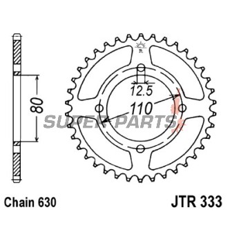 Πίσω γρανάζι -JT- JTR333,41, 41 δόντια, ατσάλινο, Honda CB 750 1977