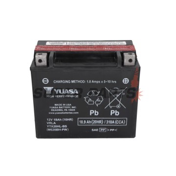 Μπαταρία -YUASA- YTX20HL-BS-PW, 19Ah 12V
