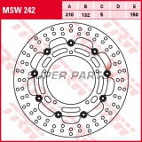 Δίσκος φρένου -TRW- MSW242, 310mm, Yamaha FZ8/Fazer 800, XT1200Z Super Tenere/Worldcrosser, YZF-R1 1000, YZF-R6 600 (2004-2019)