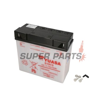 Μπαταρία -YUASA- 51913, 19Ah 12V