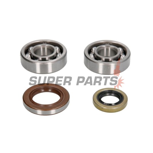 Σετ ρουλεμάν και τσιμουχών στροφάλου -HOT RODS- KTM 65 SX (09-23); 65 XC (09); MC 65 (21-25); TC 65 (17-25)