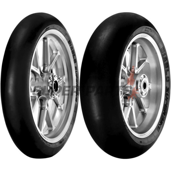 Μπροστινό αγωνιστικό ελαστικό -PIRELLI MOTOR- 125/70R17, DIABLO SUPERBIKE SC2