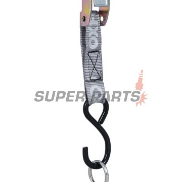 Ιμάντας πρόσδεσης -OXFORD- S-Hook Straps, 25mm x2m, σετ