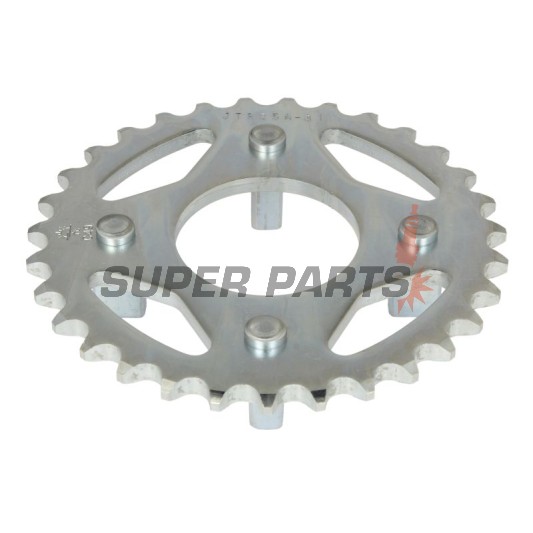Πίσω γρανάζι -JT- JTR256,31, 31 δόντια, ατσάλινο, Honda ATC 70 1976-1985, C 50 1970-1975, CB 50 1975-1982, CF 50 1979-1996, CT 70 1991-1994, ST 50 1988-1991, ST 70 1990-1996, XR 80 1979-1983