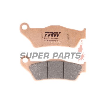 Τακάκια φρένων -TRW- MCB648RSI, Alfer 250, Aprilia MX/Mana/Pegaso/RST, ATK Cross/Enduro, BMW G450X/HP2, Ducati Monster, Gas Gas EC, Husqvarna SM/TE/WR, KTM Adventure/EXC/SX, Moto Guzzi Stelvio, Yamaha TT/Majesty