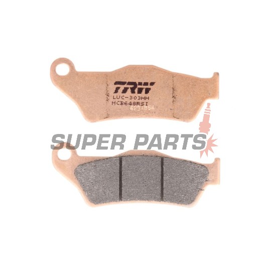 Τακάκια φρένων -TRW- MCB648RSI, Alfer 250, Aprilia MX/Mana/Pegaso/RST, ATK Cross/Enduro, BMW G450X/HP2, Ducati Monster, Gas Gas EC, Husqvarna SM/TE/WR, KTM Adventure/EXC/SX, Moto Guzzi Stelvio, Yamaha TT/Majesty