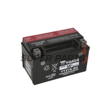 Μπαταρία -YUASA- YTX7A-BS, 6Ah 12V