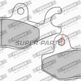 Τακάκια φρένων -FERODO- FDB2087EF, Honda CBF/NSR/VT Shadow/XL Varadero 75-250 1992-2013; Keeway Speed 125/150 2006; Kawasaki Eliminator/KLX/KVF/KX/Z 65-400 1997-2020; Kymco Agility/Dink/Grand Dink/Like/Movie/Pulsar/Quannon/Super9/Yager/Zing 50-250 1997-20