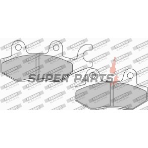 Τακάκια φρένων -FERODO- FDB2087EF, Honda CBF/NSR/VT Shadow/XL Varadero 75-250 1992-2013; Keeway Speed 125/150 2006; Kawasaki Eliminator/KLX/KVF/KX/Z 65-400 1997-2020; Kymco Agility/Dink/Grand Dink/Like/Movie/Pulsar/Quannon/Super9/Yager/Zing 50-250 1997-20