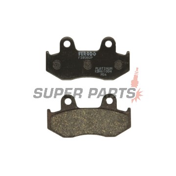 Τακάκια φρένων -FERODO- FDB382P, Honda ATC250R/350X, CH250 Spacy/Elite, CN250 Helix, CR50R/125R/250, FTR250, Lead100, MTX125, NES125/150, RX250RE, SCV100 Lead, SH125/150, TRX250R, XL250R/350R/600R, XLR250R, XR250R/350R/500R/600R, Peugeot Elyseo 125