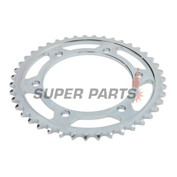 Πίσω γρανάζι -JT- JTR859,43, 43 δόντια, ατσάλινο, Yamaha FJ 1100 1984-1985, FJ 1200 1986-1997, FZR 1000 1987-1995, FZR 600 1994-1995, FZR 750 1987-1988, 1990-1992, FZS 600 1998-2004, GTS 1000 1993-2000, XJR 1200 1995-1998, XJR 1300 1998-2003