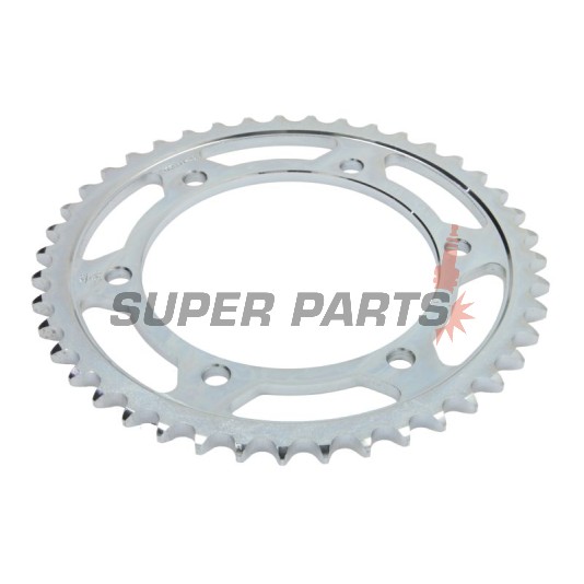 Πίσω γρανάζι -JT- JTR859,43, 43 δόντια, ατσάλινο, Yamaha FJ 1100 1984-1985, FJ 1200 1986-1997, FZR 1000 1987-1995, FZR 600 1994-1995, FZR 750 1987-1988, 1990-1992, FZS 600 1998-2004, GTS 1000 1993-2000, XJR 1200 1995-1998, XJR 1300 1998-2003
