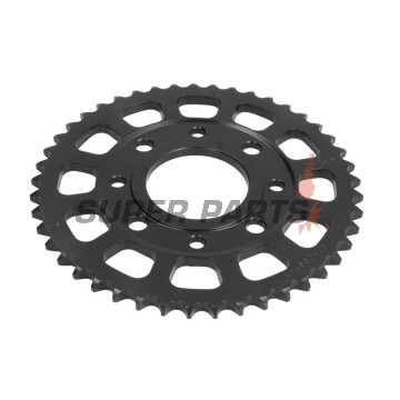 Πίσω γρανάζι -JT- JTR269,45, 45 δόντια, ατσάλινο, Daelim VL 125 2000-2007, VS 125 1997-2003, VT 125 1998-2002, Honda CB 100 1976-1986, CB 125 1973-1989, CBZ 125 2001, CG 125 1977-1983, 1985-2005, CM 125 1982-1997, EZ 90 1990-1996