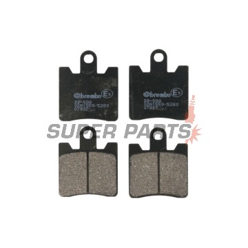 Τακάκια φρένων -BREMBO- 07037, Suzuki Burgman 250 400 / Yamaha FJR 1300 ABS (1998-2009)